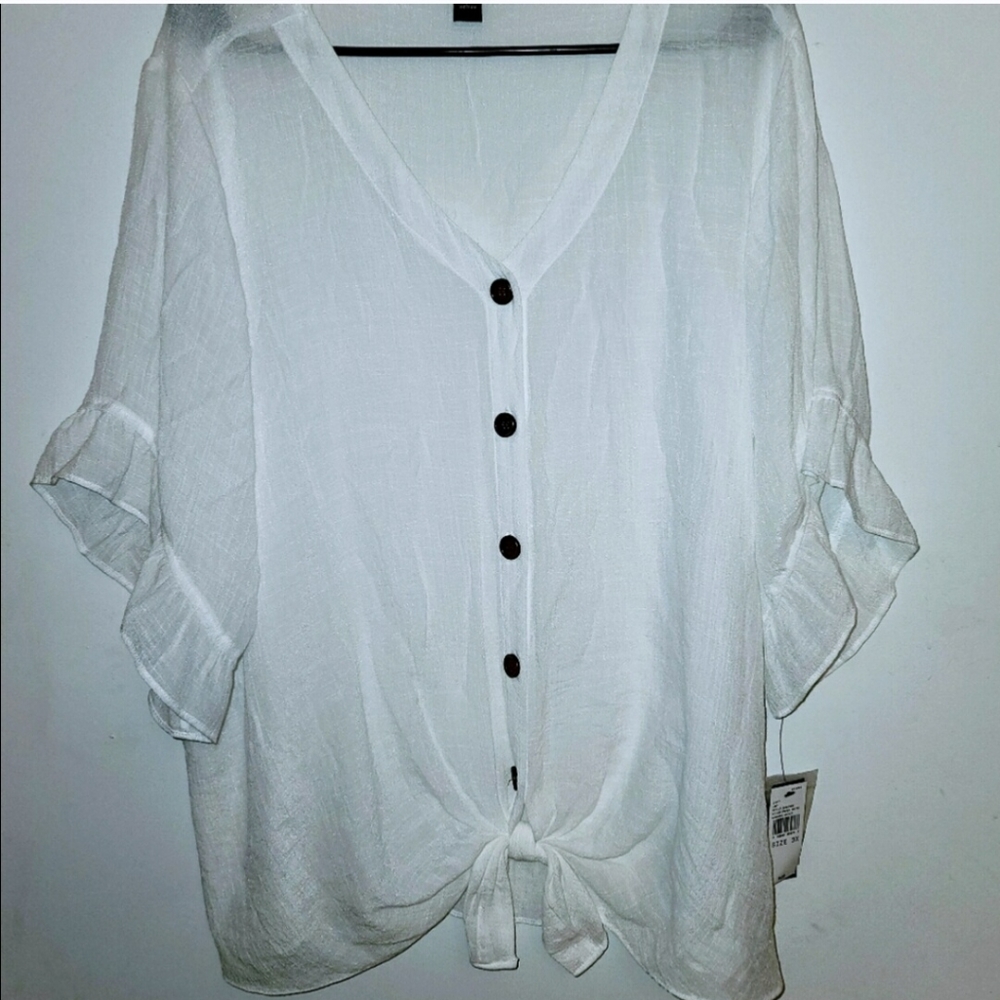 Alyx Sunshine Breeze White Shirt With Buttons